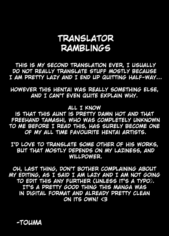 [Freehand Tamashii] NukuNuku Oba-chan [English] {Touma}_37