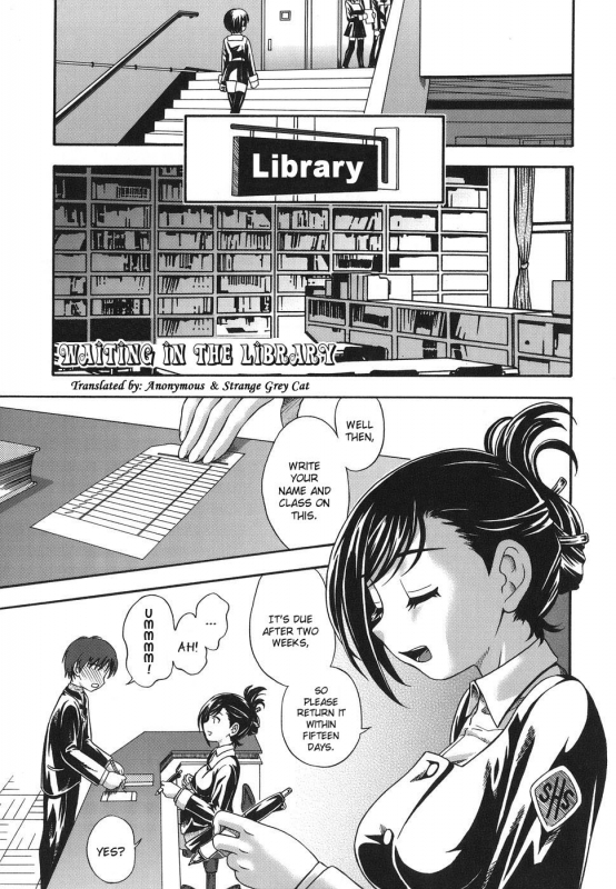 [Fukudahda] Toshoshitsu de Matteru  Waiting in the Library (Koi ni Ochiyou) [English] [Ano_00