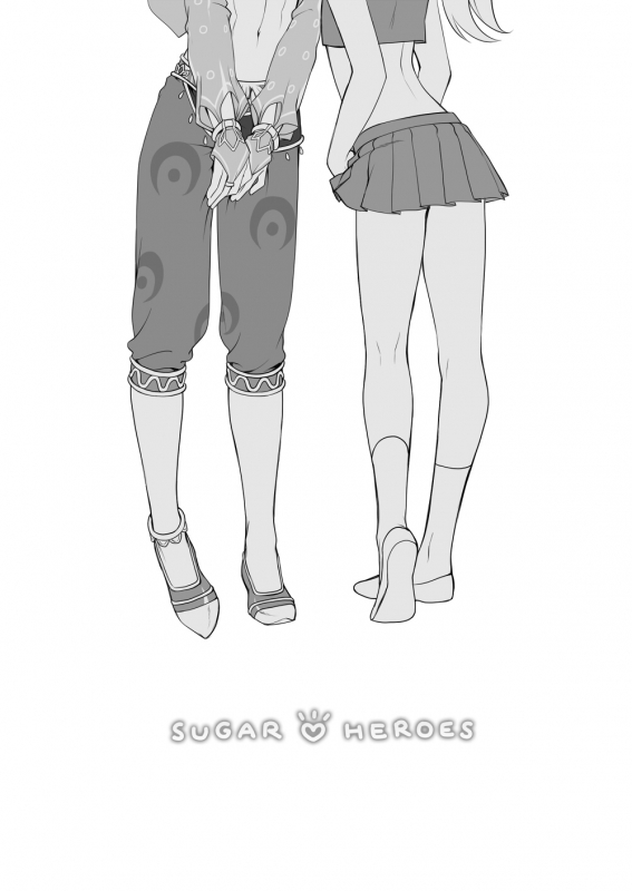 [broccoholic (MM)] Sugar Heroes (The Legend Of Zelda) [English] [Digital]_01