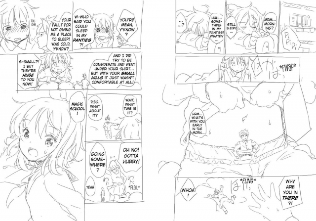 [fuyuno mikan] Shuushoku saki ha rakudai majo no tsukaima  Familiar of useless witch (ongoing)_08