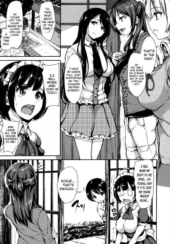 [Tachibana Omina] At Home Harem FudeoroSisters Ch. 1-4 [English] [biribiri]_008
