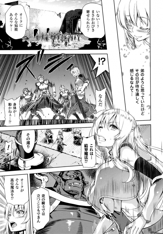 [Yamada Gogogo] ERONA Orc no Inmon ni Okasareta Onna Kishi no Matsuro_013