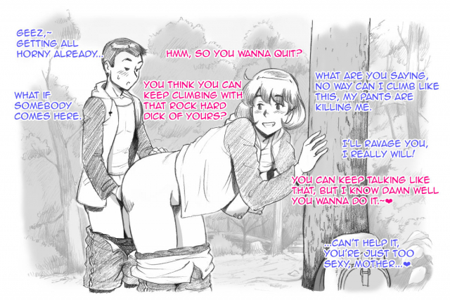 [pink-noise (Mizuiro Megane)] Mama Shot-ime Outdoor Hen [English] [Amoskandy]_41