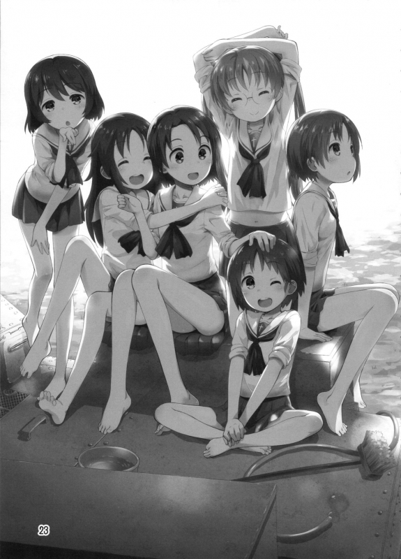 (C97) [Jido-Hikki (Kokekokko Coma)] Gakuenkan ni Ojama Shichau zo!! ~Sawa-chan Hen~ (Girls und Panzer)_21