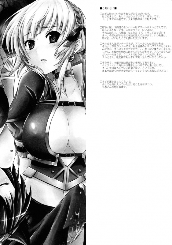 (C75) [POCHI-GOYA (Pochi)] Shuryou Shoujo. 3 (Monster Hunter)_03