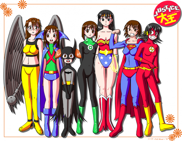 batman+hawkgirl+kagura+kagura (azumanga daiou)+kaori (azumanga daiou)+kasuga ayumu+martian manhunter+mihama chiyo+mizuhara koyomi+sakaki+superman+superwoman+takino tomo+the flash064f51838e082a5bba8bbca