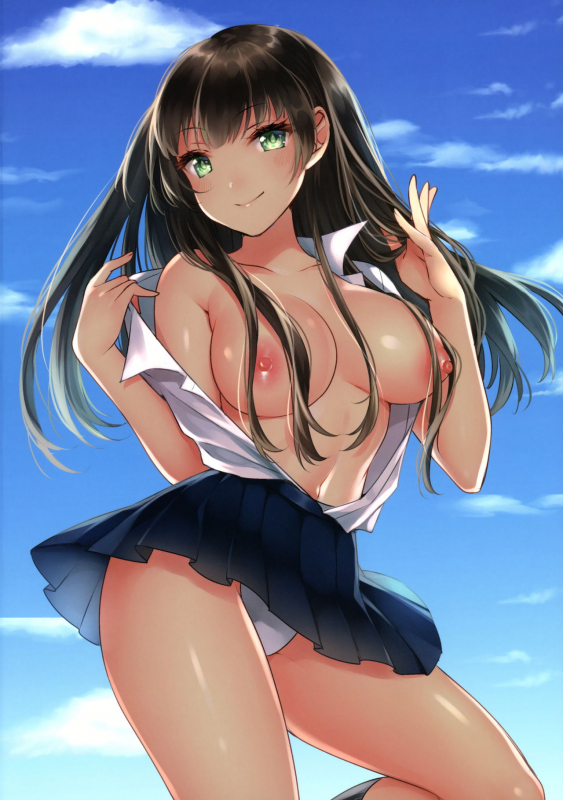 (C96) [Zuwaigani Beam (Awata Mokane)] Kami Bra Joshikousei_25