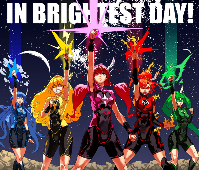 archvermin+drawfagaoki reika+blue lantern+cure beauty+cure happy+cure march+cure peace+cure sunny+hino akane (smile precure!)+hoshizora miyuki+kise yayoi+midorikawa nao+red lantern+sinestro corps0ced3e