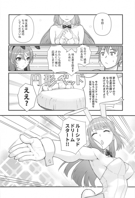 (C97) [Kayoudou (Matsuka)] Lucid Dream (Seishun Buta Yarou wa Bunny Girl Senpai no Yume o Minai)_08