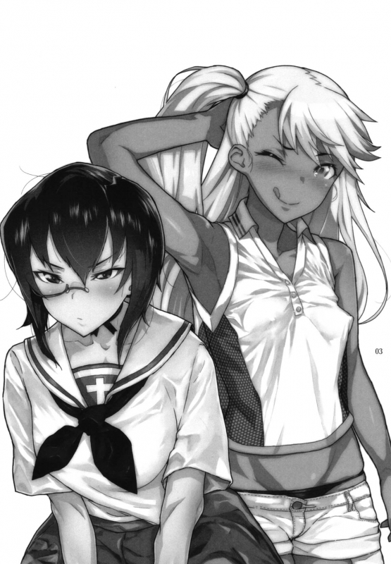 (C97) [Kurohonyasan (Various)] Chloe & GirlPan Goudoubon (FateGrand Order, Fatekaleid liner Pris_02