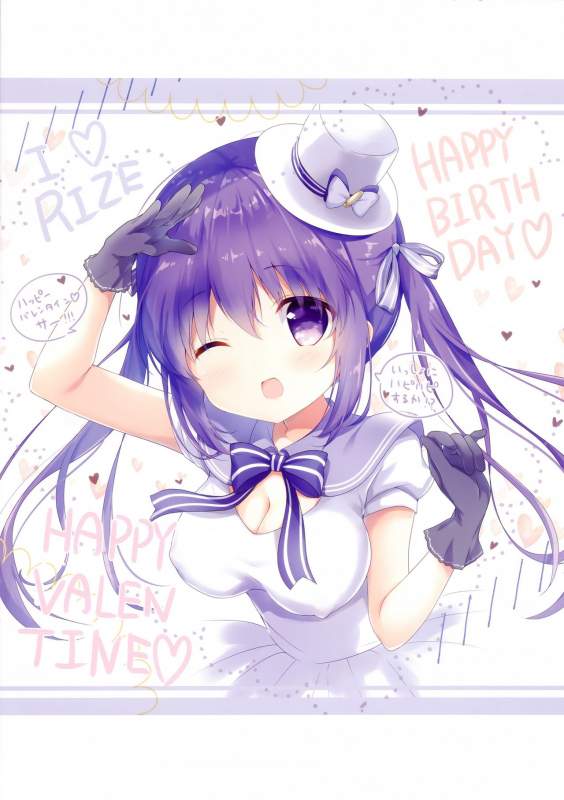 (COMIC1☆15) [Ame Usagi (Amedamacon)] confiture ameusagi illust collection Vol. 6 (Gochuumon wa Usagi desu ka)_09