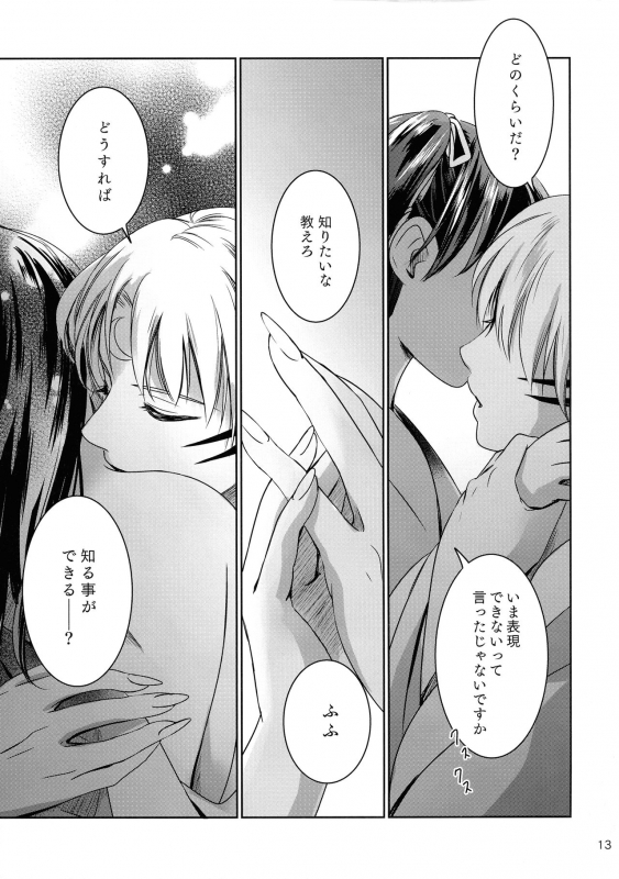 (SUPER27) [Kasha (Umezo)] Ame no Hi wa Yukkuri Amayadori (Inuyasha)_12