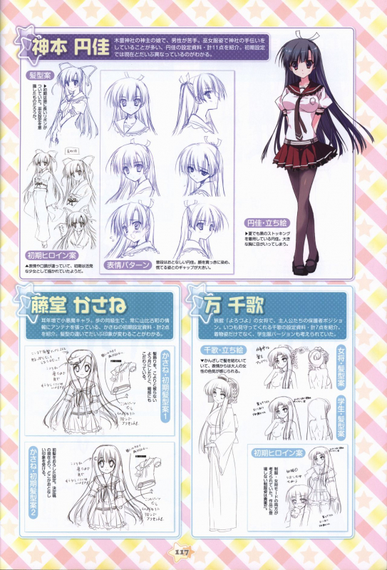 Hoshizora e Kakaru Hash visual fanbook_118