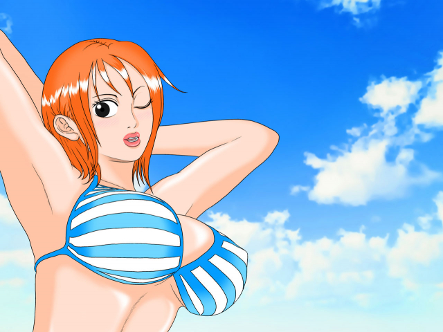 [Asagindo (Asakura Gin)] Ahe Piece ~Nami-san no Yuuwaku~ (One Piece)_29