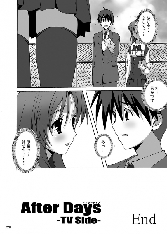 [Hacchakesou (PONPON)] After Days -TV Side- (School Days) [Digital]_27