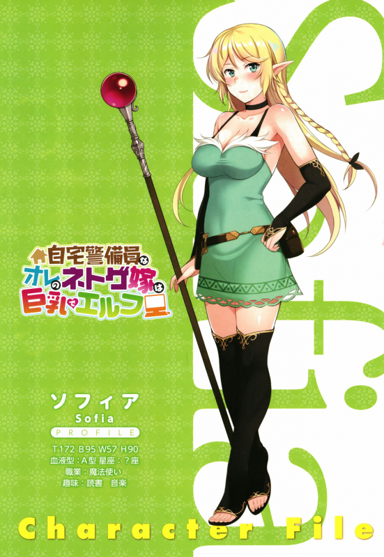 [Honda Naoki] Jitaku Keibiin na Ore no Netoge Yome wa Kyonyuu de Elf_03