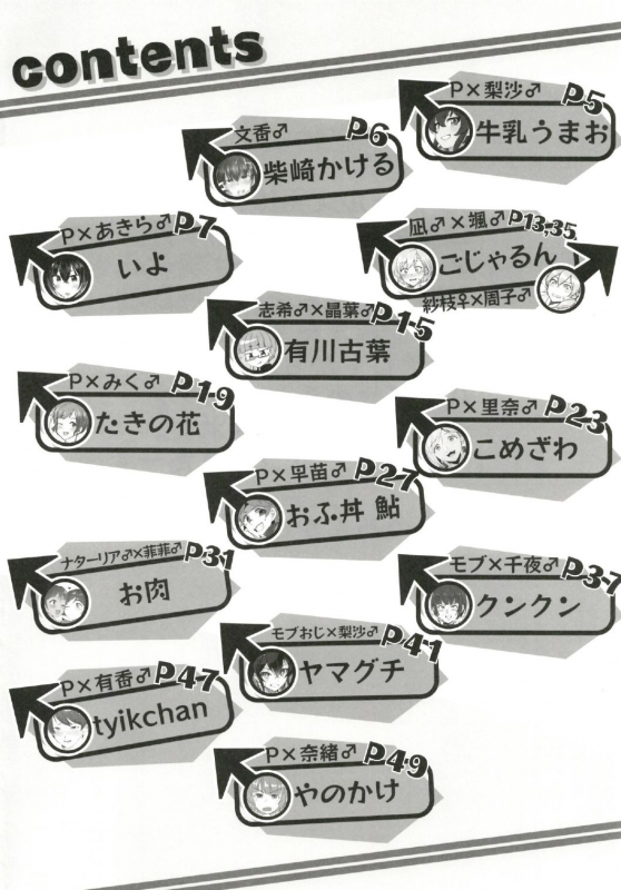 [Kekanoya (Various)] Cinderella Girls Nantaika Josou Mesu Ochi Goudou Sandodema (THE IDOLM@STER _03