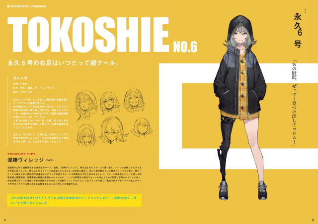 [MORION AIRLINE] TOKOSHIE x BULLET 设定资料集 3_04