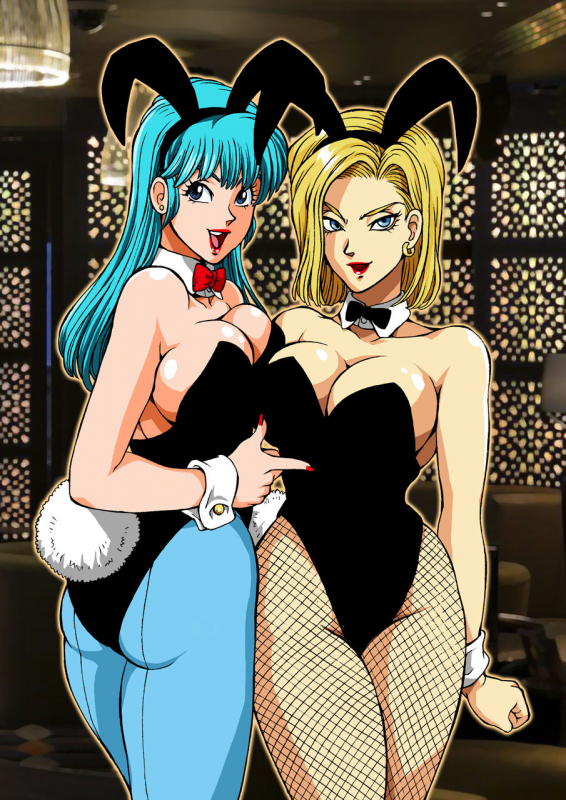 [Macaroni Ring (Liveis Watanabe)] 18 to Bulma no Bunnygirl ni Kanpai! (Dragon Ball Z)_02