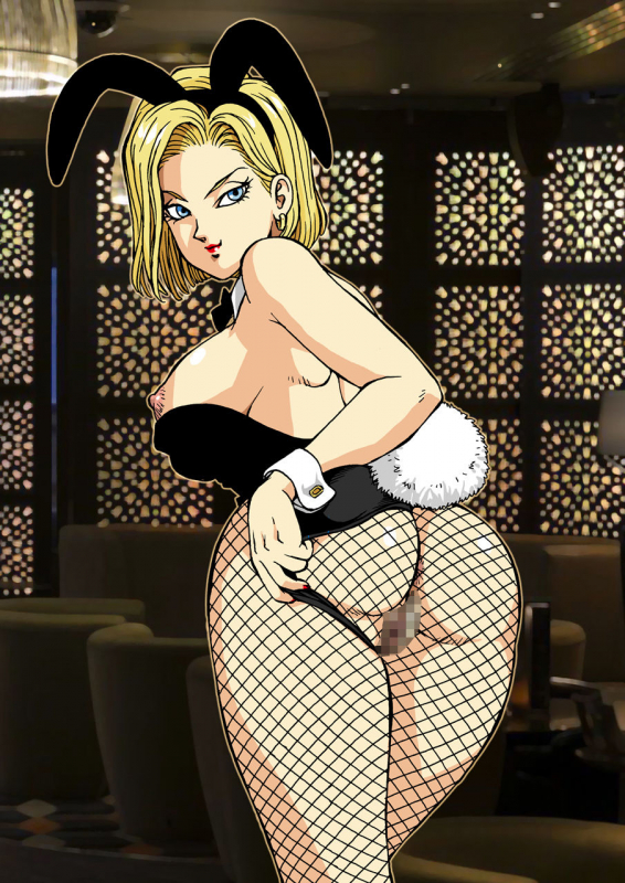 [Macaroni Ring (Liveis Watanabe)] 18 to Bulma no Bunnygirl ni Kanpai! (Dragon Ball Z)_05