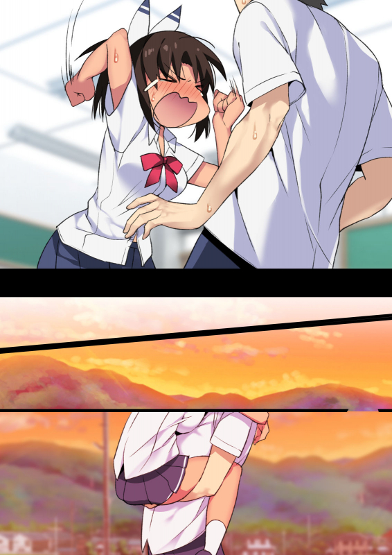 [Mebae Kyoudou] Inaka Osananajimi wa Hatsujouchuu! ~Muchimuchi Dosukebe Bitch ni Sechou Shit_63