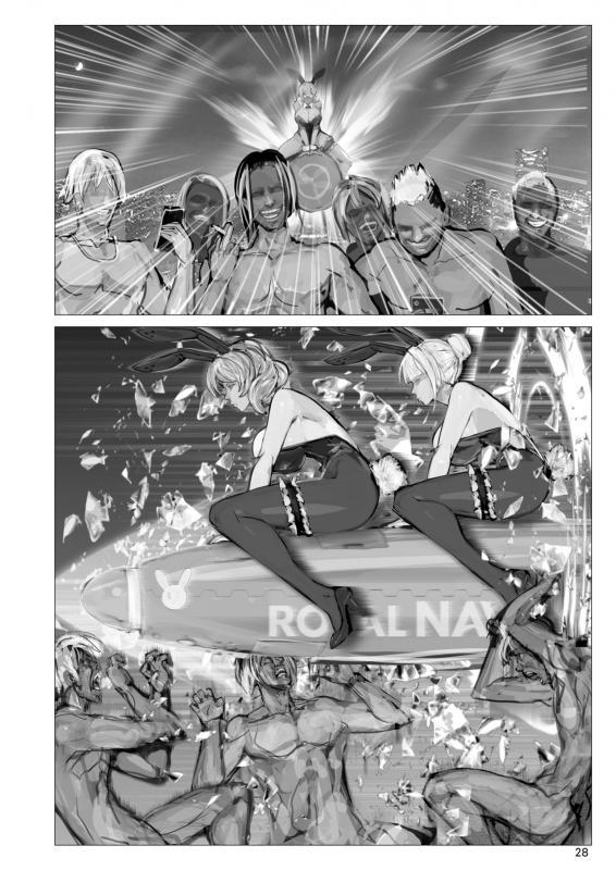 [Namanama Shandy Gaff (nf4)] Seiyaku Hishokan Ryoujoku (Warship Girls R) [Digital]_27