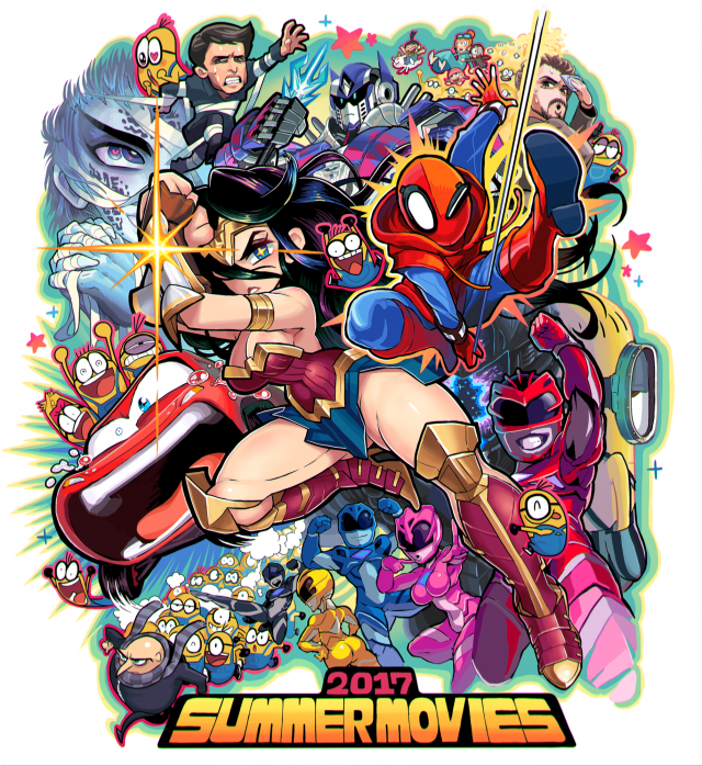 gashi-gashigru (despicable me)+minion (despicable me)+optimus prime+spider-man+wonder woman2bc914d1a402d15279e34a2dd4181069