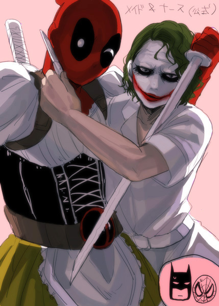 batman+bruce wayne+deadpool+spider-man+the joker33ef3e828a74ace5f78f4b0a63646eef