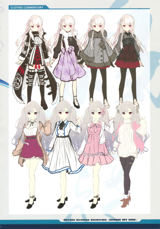 白刃きらめく恋しらべ Shiraha Art Book_07