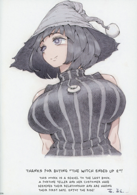 (COMITIA130) [Naivta (Nishi Yoshiyuki)] Majo wa Kekkyoku Sono Kyaku_02