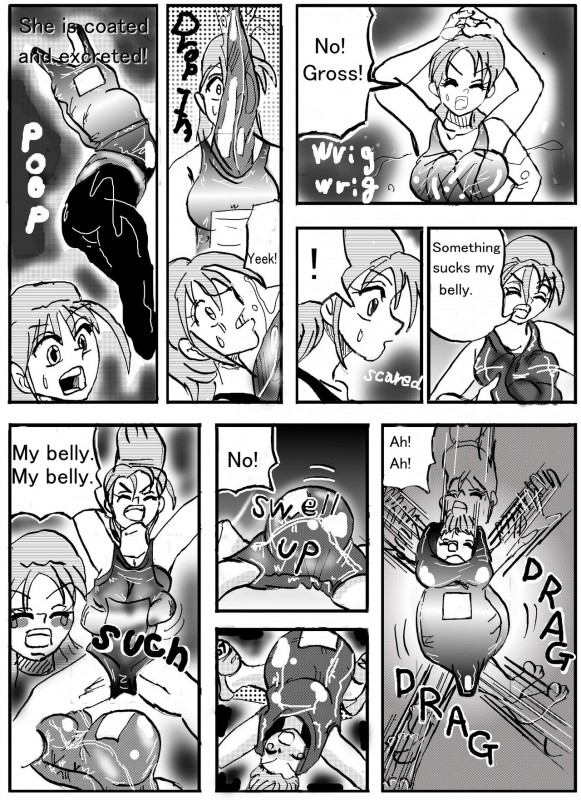 [Mashiba Kenta (Stuka)] The real vore of the gaintess & Man-sucking leech fear_14