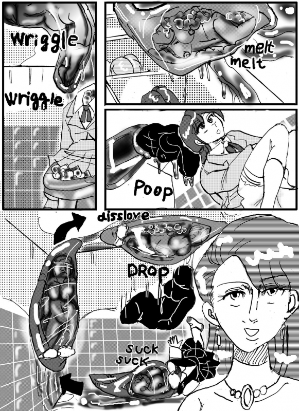 [Mashiba Kenta (Stuka)] The real vore of the gaintess & Man-sucking leech fear_19