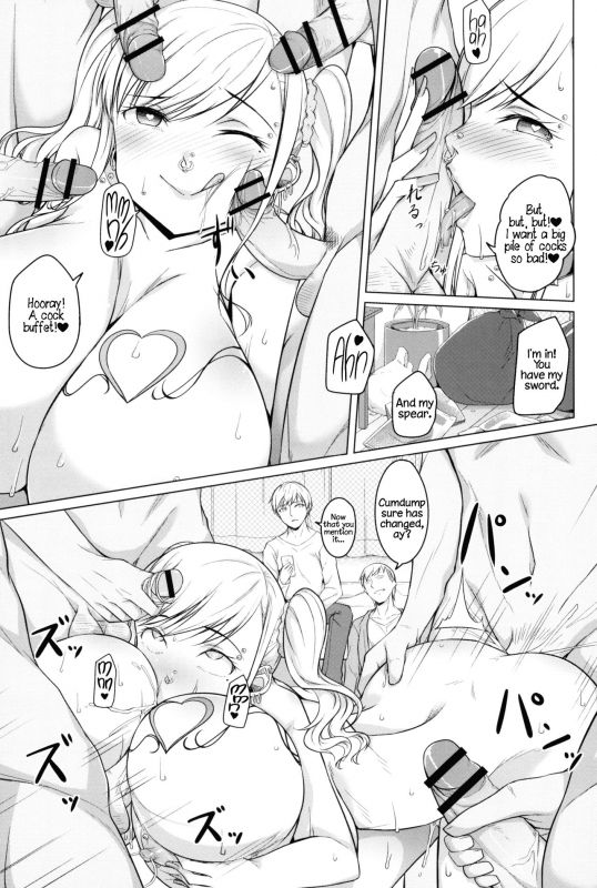 [Naitou Gura] Ochiteiku Karada  Down the Drain (Junjou Chijo Bitch) [English] =LWB=_54