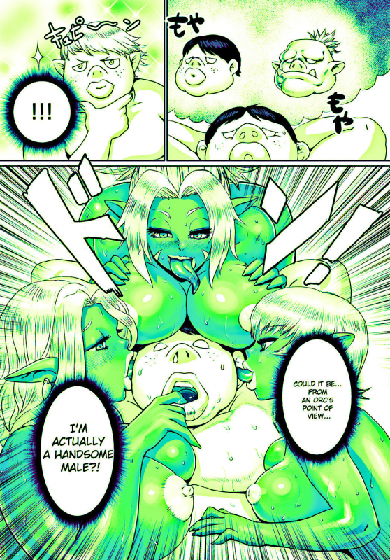 [Odd] Orc Musume wa Ikemen ga Osuki  Orc girls love handsome guys (Green)_12