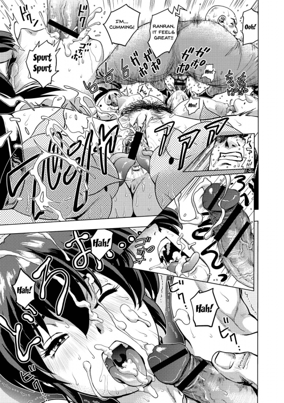 [keso] Hikoushiki Heroine Zukan  Informal Heroine Gangbang Ch.1-8 [English] {Doujins.c_045