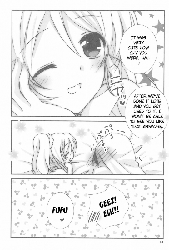(Bokura no Love Live! 15) [Ameiro (Nanashiki)] Love Step (Love Live!) [English] [u scanla_14
