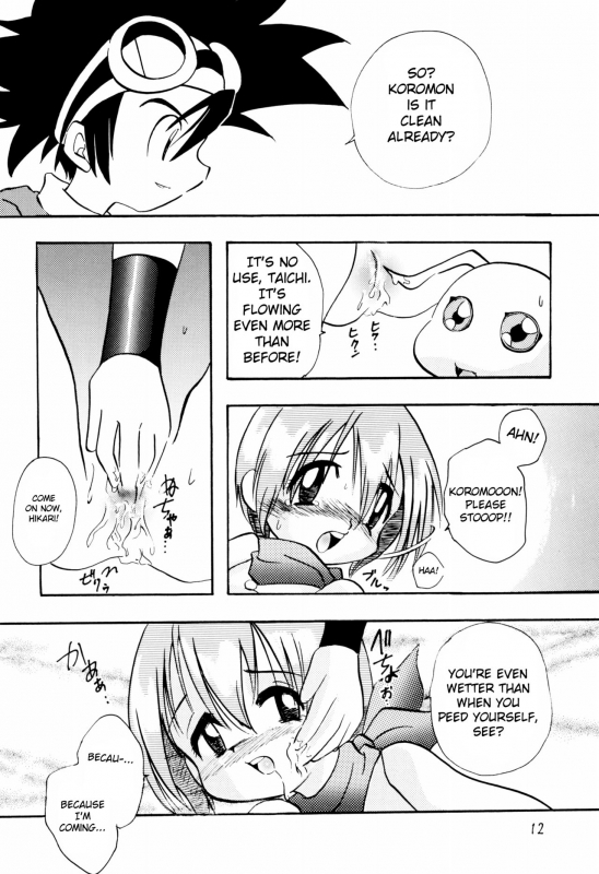 (C57) [Bikkuri Gyouten (Various)] LITTLE LADY (Digimon Adventure) [English] [TSHH]_13