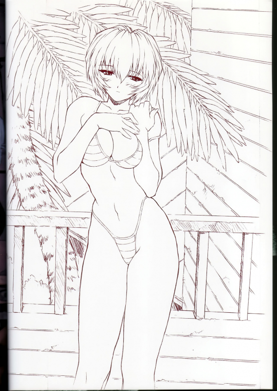 (C58) [Nakayohi Mogudan (Mogudan)] Ayanami 1 - 5 Gakuseihen - One Student _044