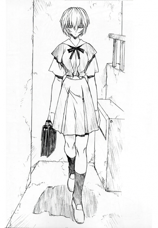 (C58) [Nakayohi Mogudan (Mogudan)] Ayanami 1 - 5 Gakuseihen - One Student _067