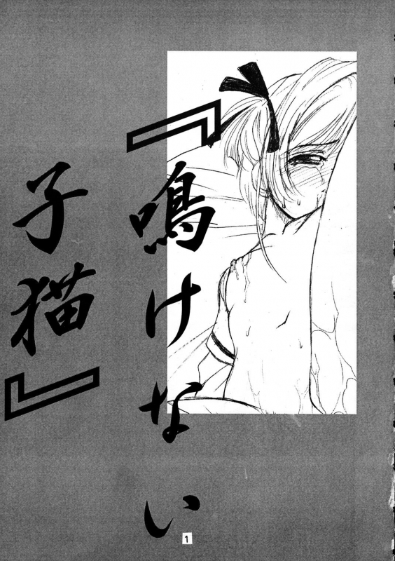 (CR28) [Ekakigoya Notesystem (Nanjou Asuka)] Nakenai Koneko (Cardcaptor Sakura)_01