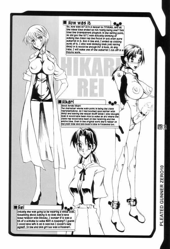 (C64) [HGH (HG Chagawa)] PLEATED GUNNER #10 BLACK AND WHITE Futasuka (Evangelion) [English] [_28