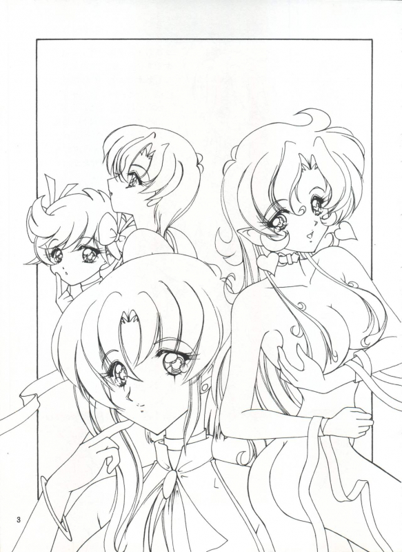 (C57) [Seishun no Nigirikobushi! (Occult)] LESBOS MILLENNIUM (Tenshi ni Narumon!, B_02