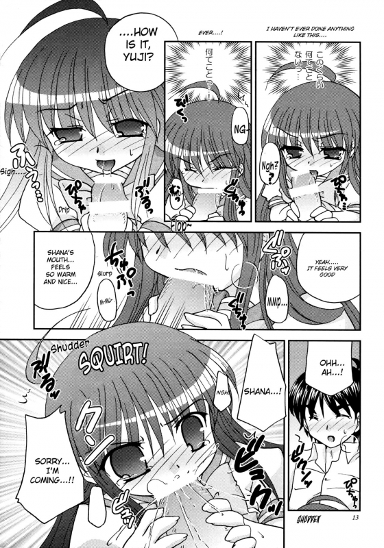 (C73) [Hebi Ichigo (Umihoshi Minori)] Sweetie (Shakugan no Shana) [English] [sensualaoi]_12