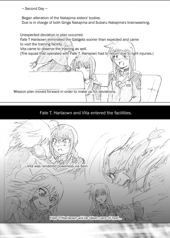 (C76) [Kurodamaya (Akadama)] Rokka Kaimetsu ~Mikkame~ (Mahou Shoujo Lyrical Nanoha) [Englis_03