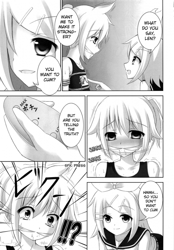 (C82) [Sakurakusa (Akarin)] Oshioki Len kyun  Len-kyun's Punishment (VOCALOID) [English] {Shota_11