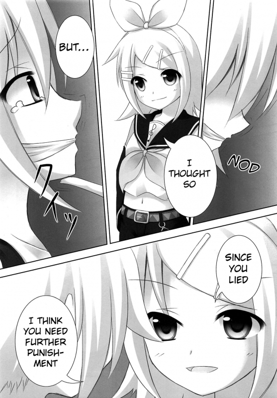 (C82) [Sakurakusa (Akarin)] Oshioki Len kyun  Len-kyun's Punishment (VOCALOID) [English] {Shota_14