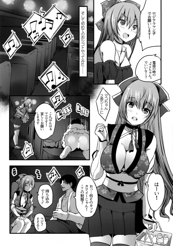 (C95) [Rojiura Manhole (MAKI)] Roujima Mako no Ecchi na Oshigoto Yatte mita!_06