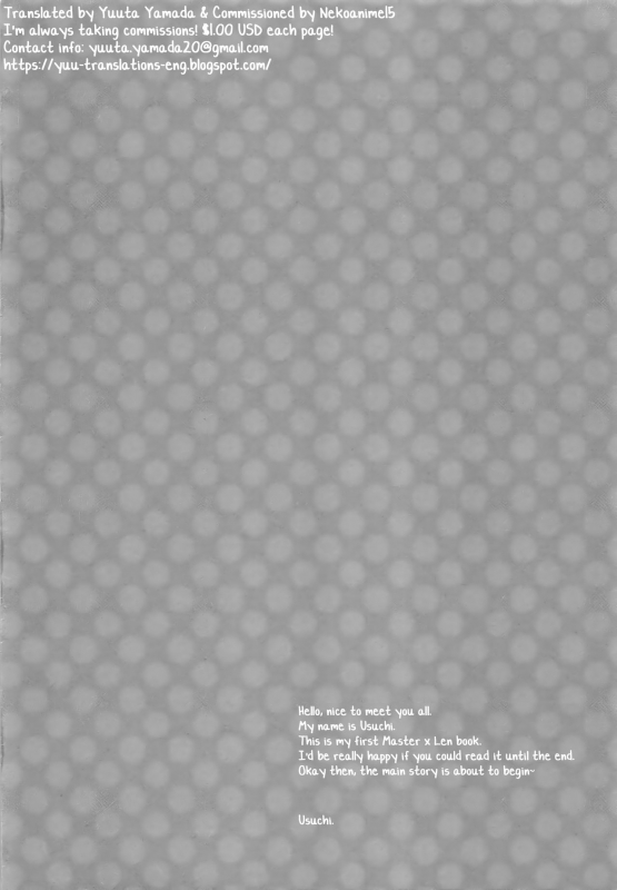 (C84) [Nerihibari (Usuchi.)] Onegai Master (VOCALOID) [English] [Yuuta's Blog]_02