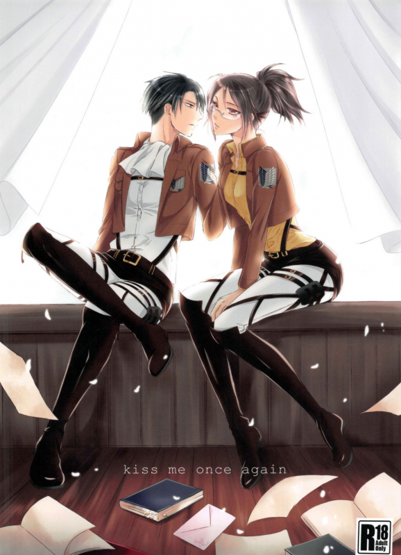 (C86) [Kiseki (Kisaki Noah)] kiss me once again (Shingeki no Kyojin) [English] [EHCove]_00