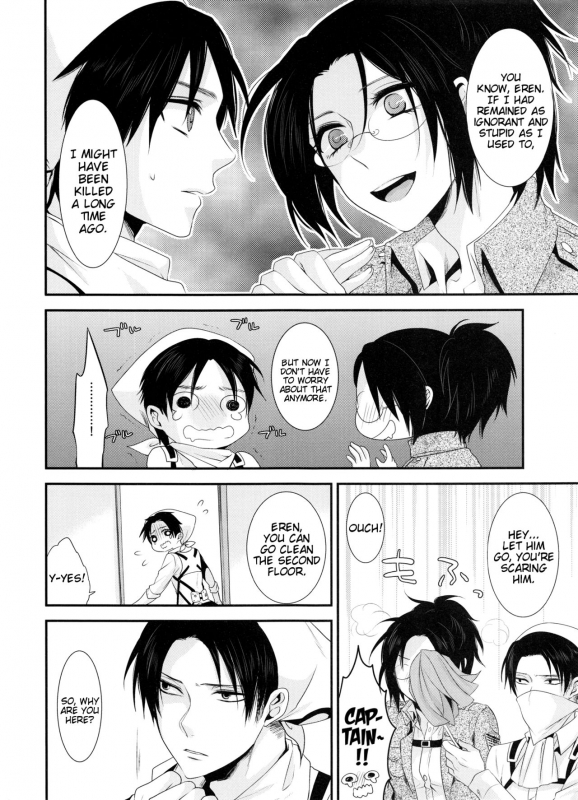 (C86) [Kiseki (Kisaki Noah)] kiss me once again (Shingeki no Kyojin) [English] [EHCove]_37